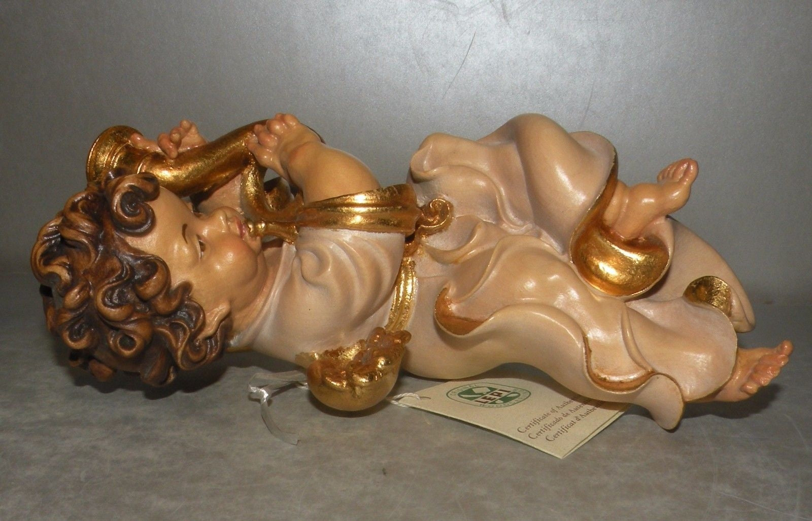 Baroque Angel with horn, 10251, Angels