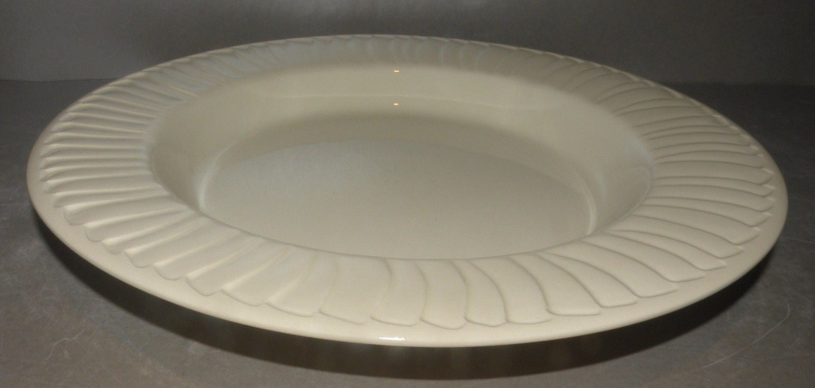 Rim Soup Plate Plisse Mais