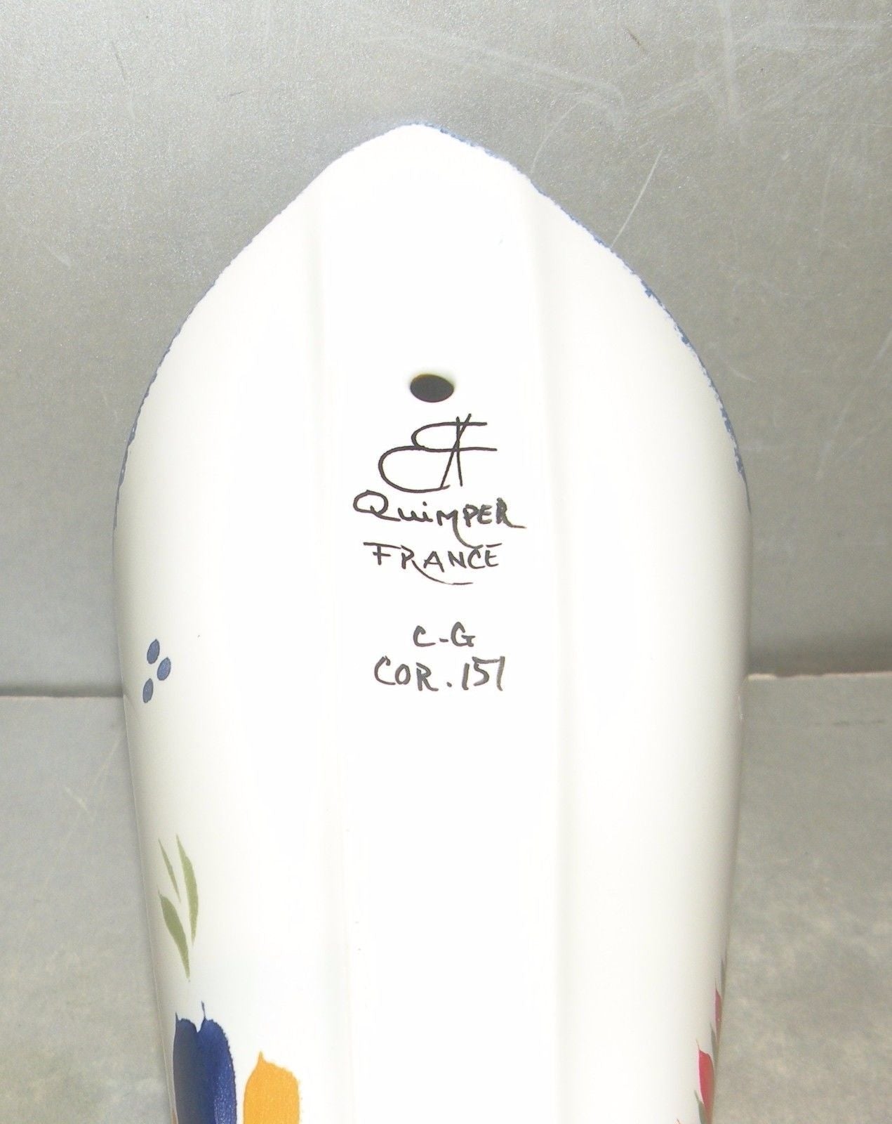 Wall Pocket Cornouaille with Man , FAB Quimper