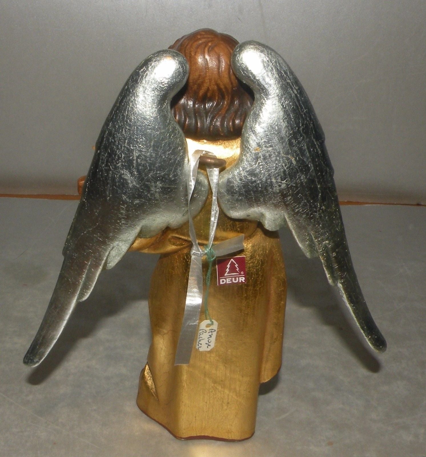 Angel with Violon  wood Deur O. Demetz