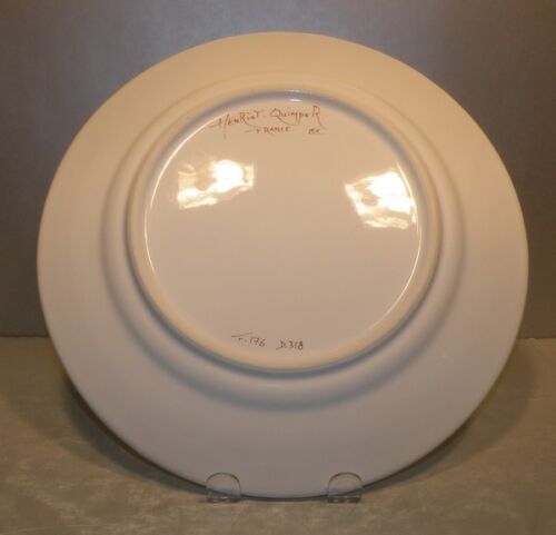 Dinner Plate, Henriot man