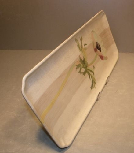 Oblong Serving Tray  Anemones