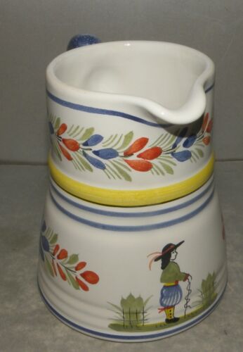 Rustic pitcher , Henriot Man