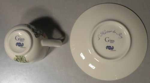 Expresso Cup & Saucer Anonis Herbier du Roy