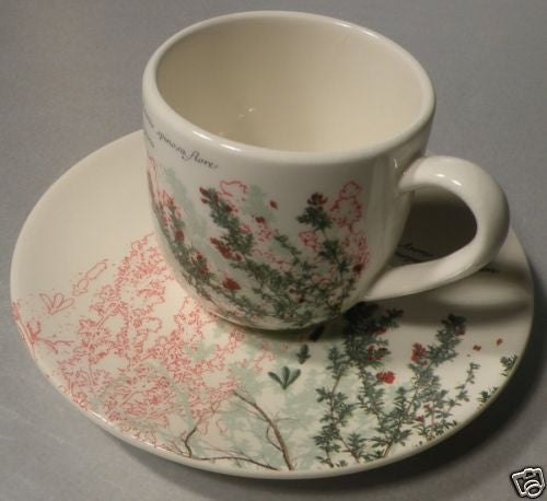 Expresso Cup & Saucer Anonis Herbier du Roy