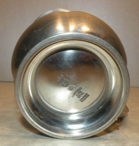 4 Pieces Tea Set Potsainiers Hutois Pewter