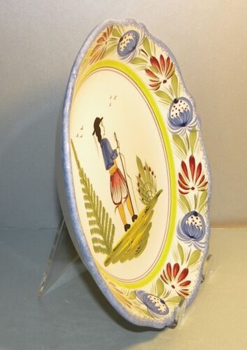 Fluted Soup Plate with Man, Tradition