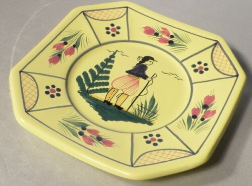 Bread & Butter Plate with a Man Soleil Yellow