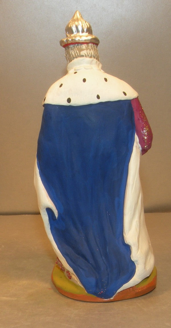Wise man standing Melchior, ( 108 )  Fouque, 13 cm