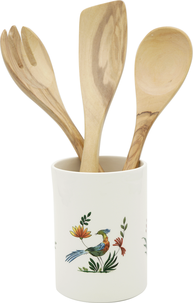 Kitchen Utensil Holder Oiseaux de Paradis