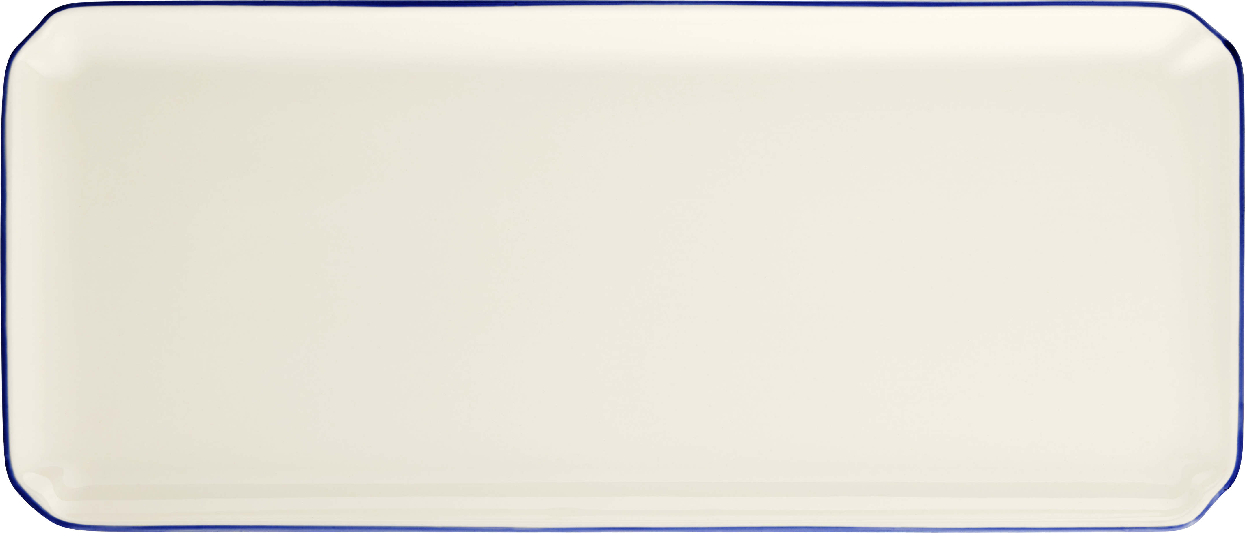 Oblong Serving Tray, Filet Cobalt