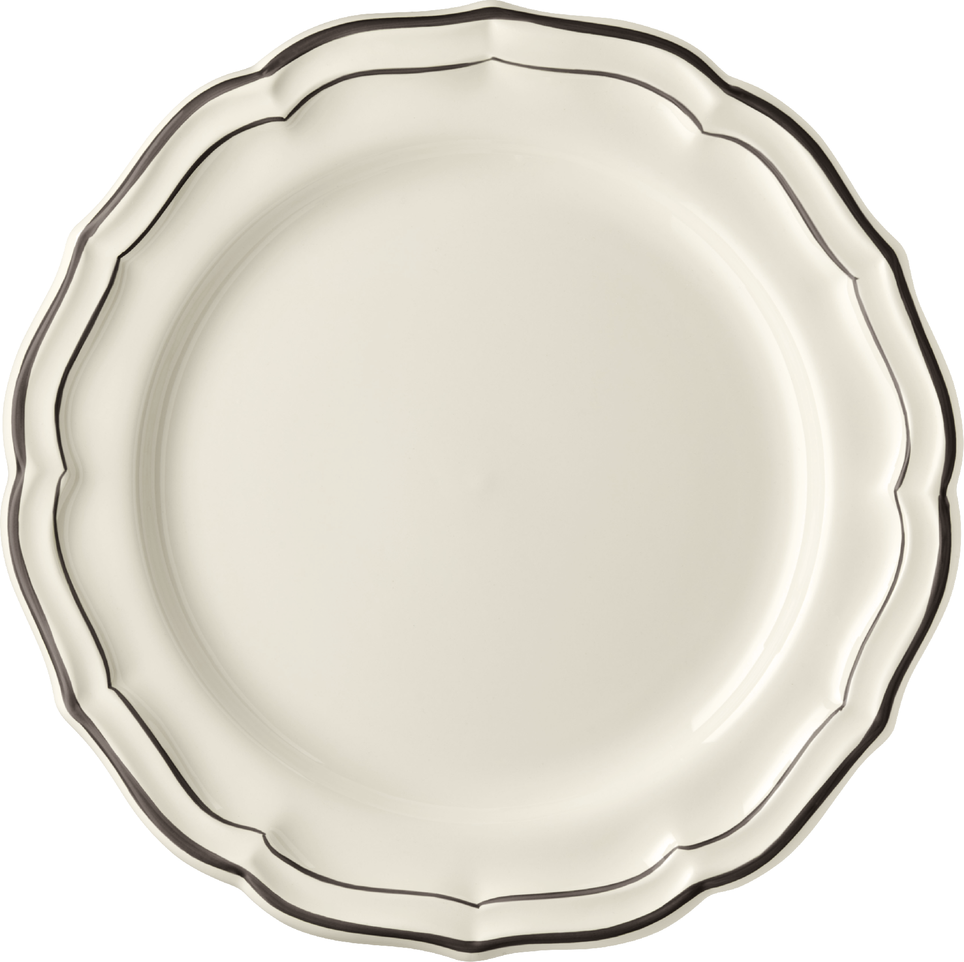 Dinner Plate, Filet Manganese