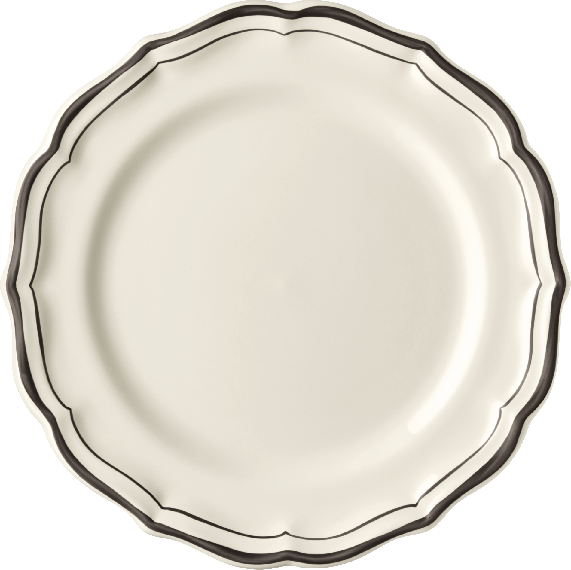 Dessert Plate, Filet Manganese
