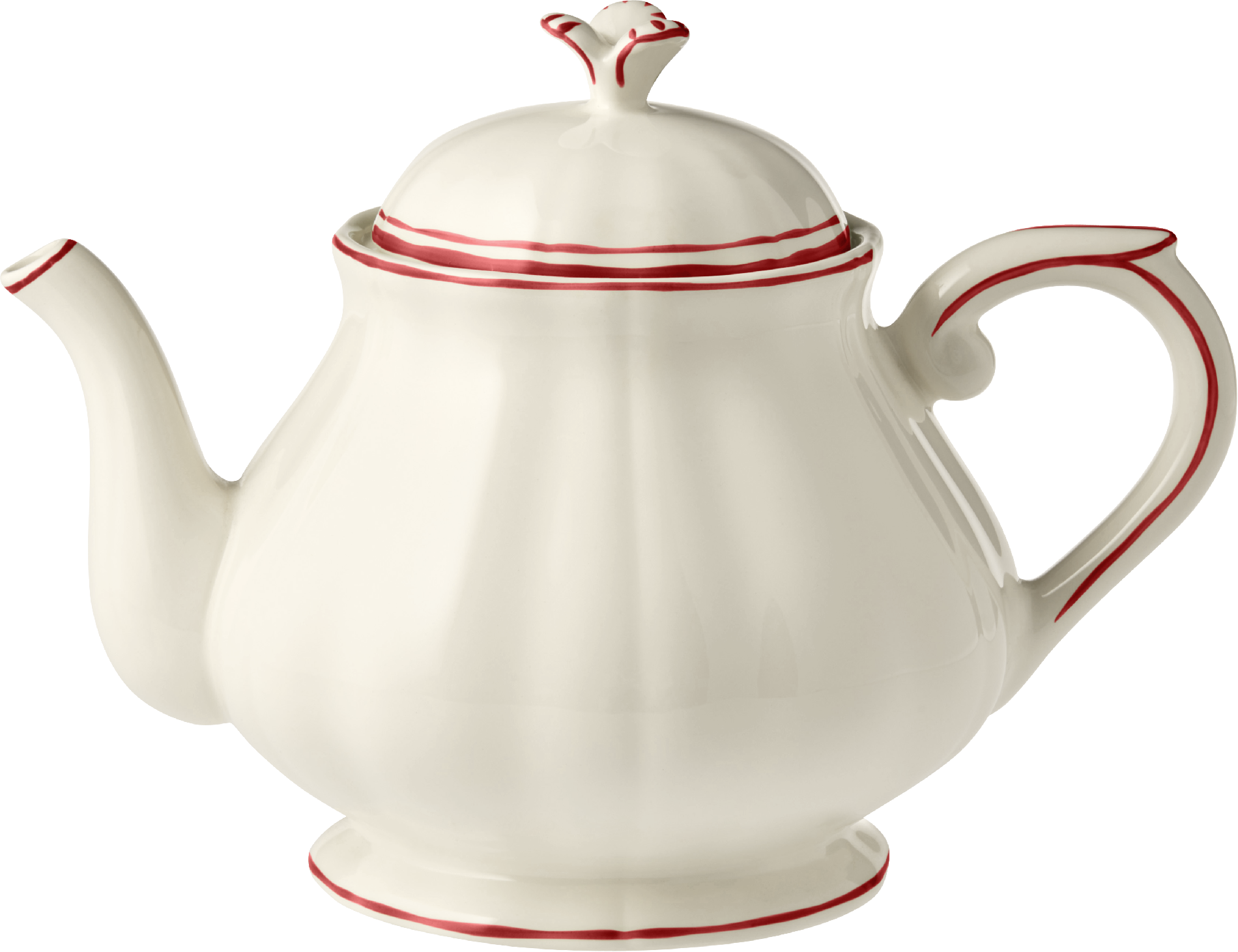 Tea Pot, Filet Rouge