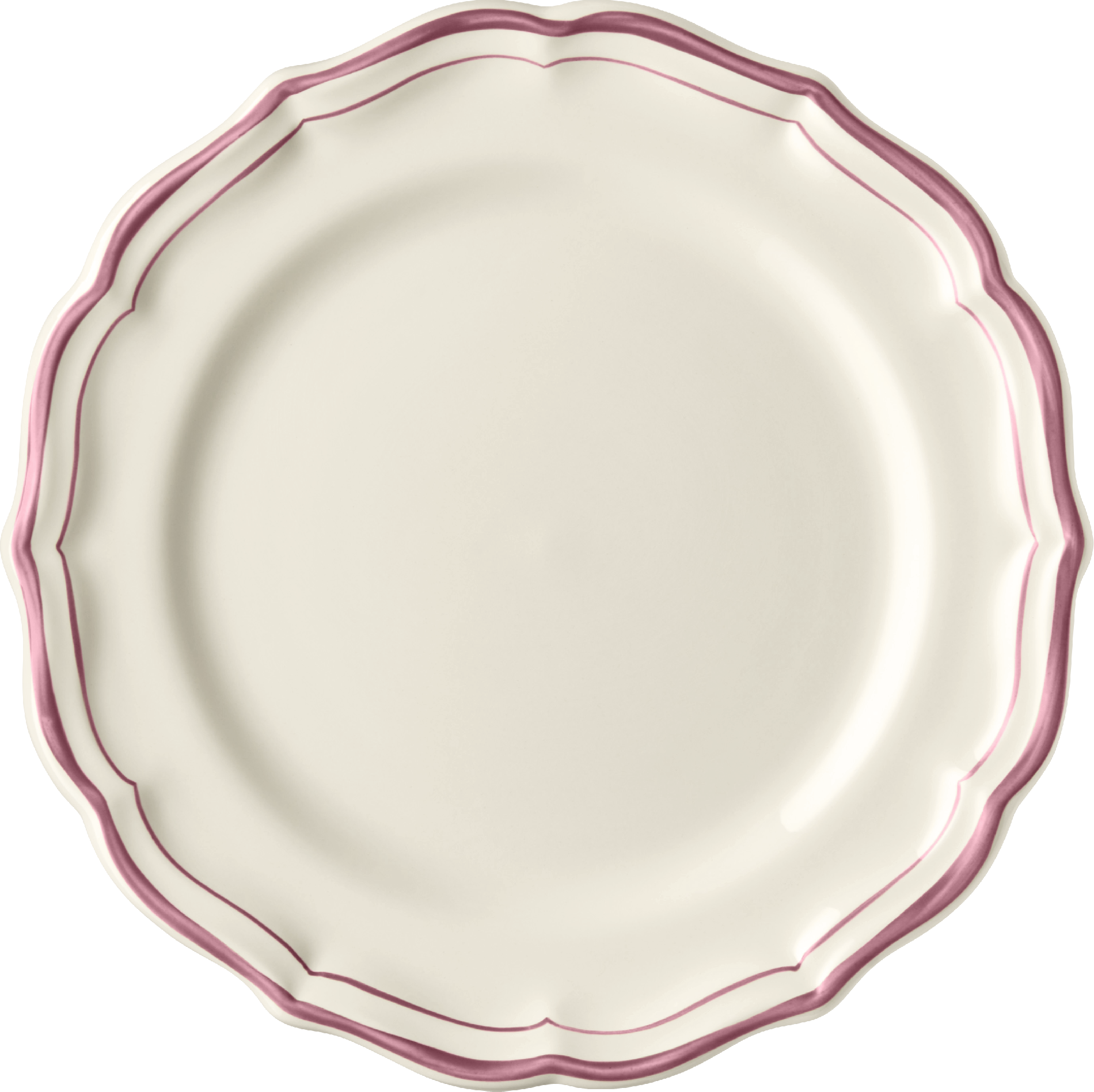 Dessert Plate, Filet Pivoine