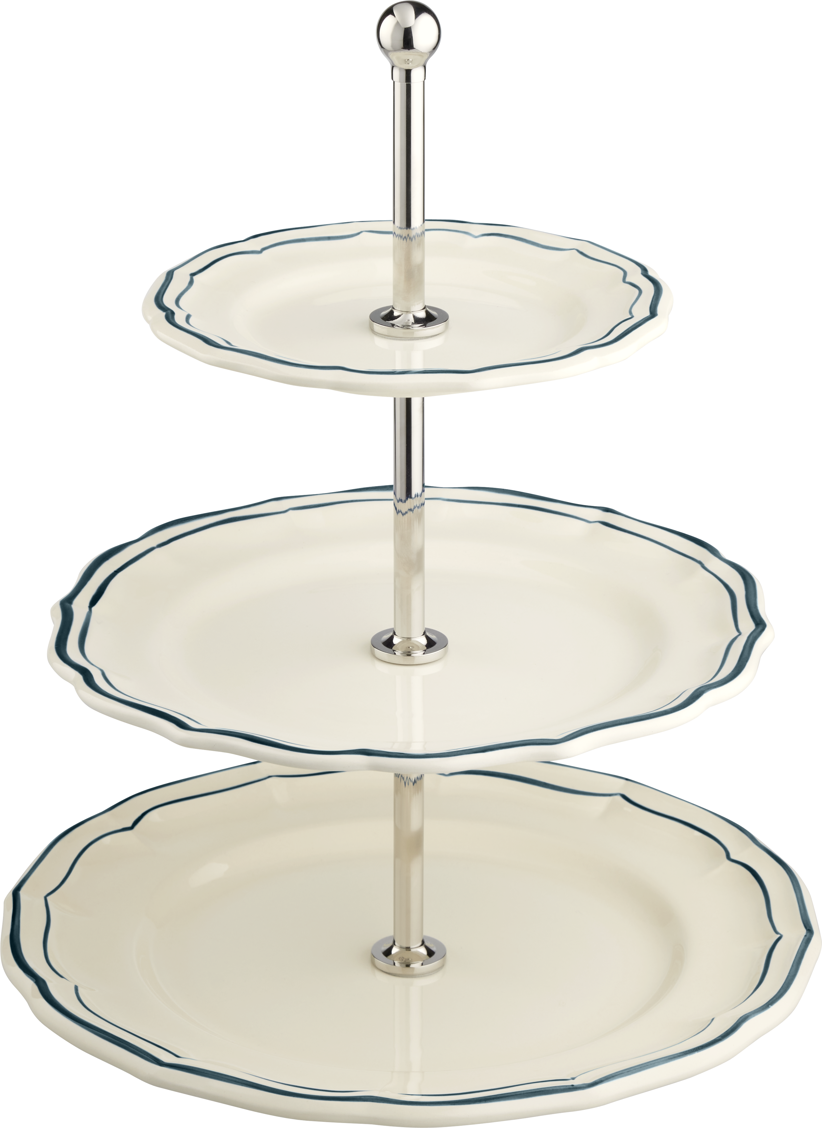 Three-tier Cake Stand,  Filet Acapulco