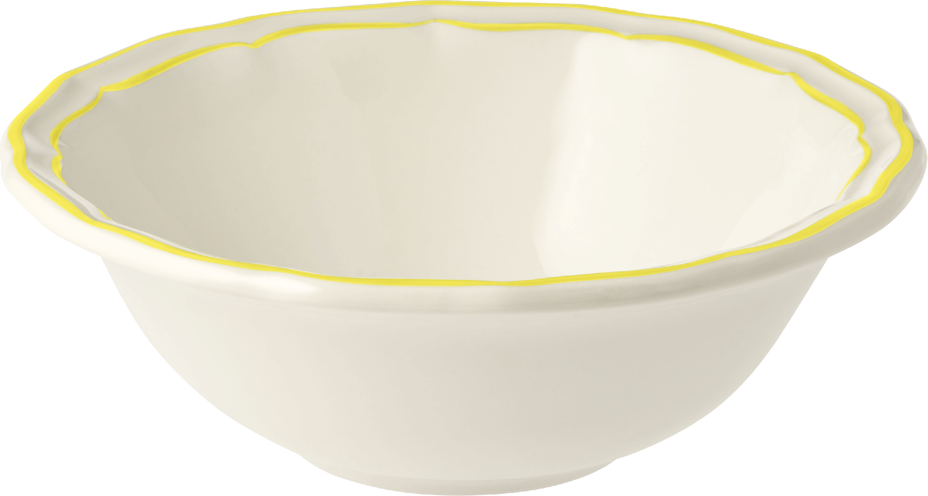 Salad Bowl,  Filet Citron ( Yellow )