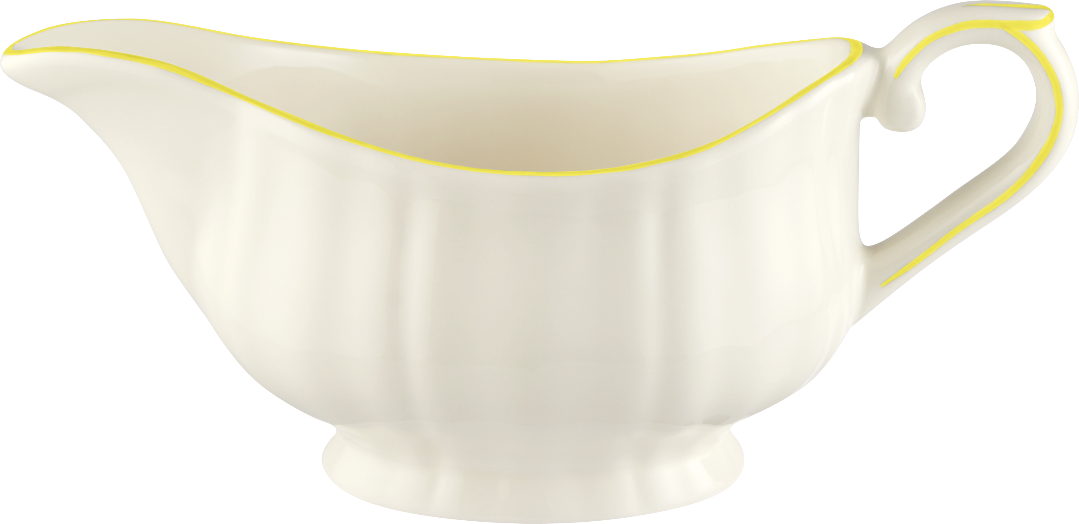 Gravy Boat,  Filet Citron ( Yellow )