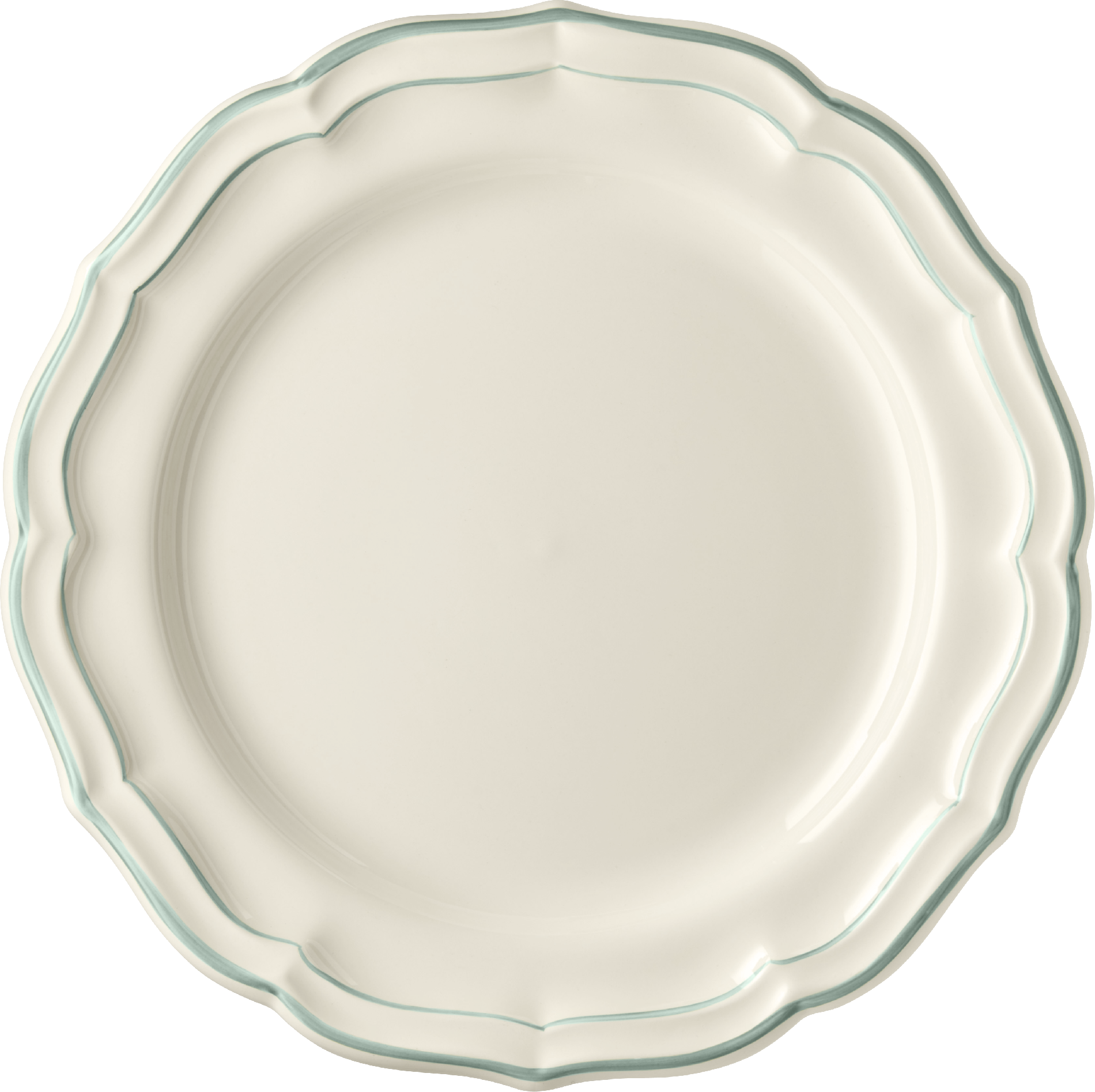 Dinner Plate, Filet Celadon