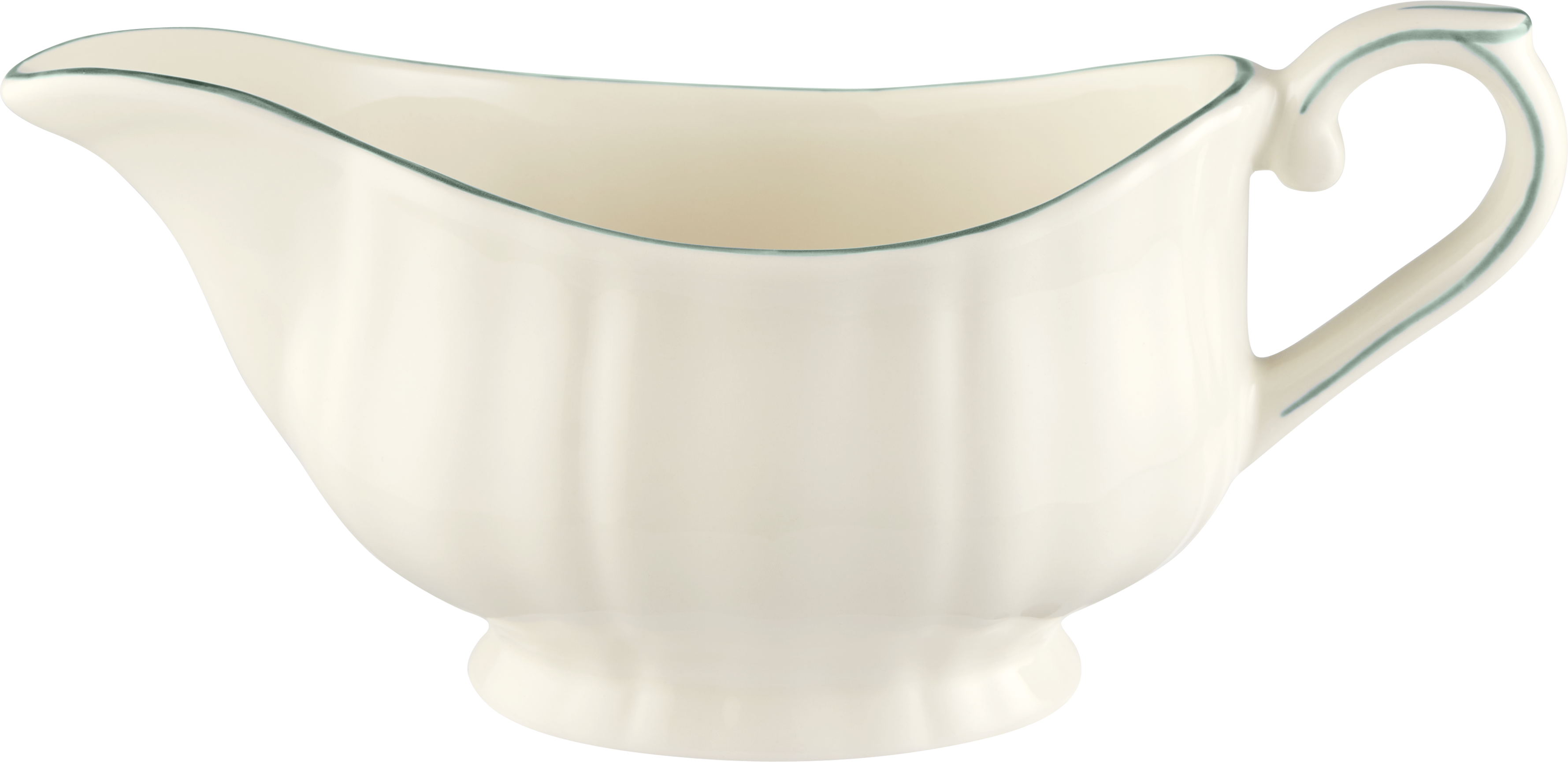 Gravy Boat, Filet Celadon