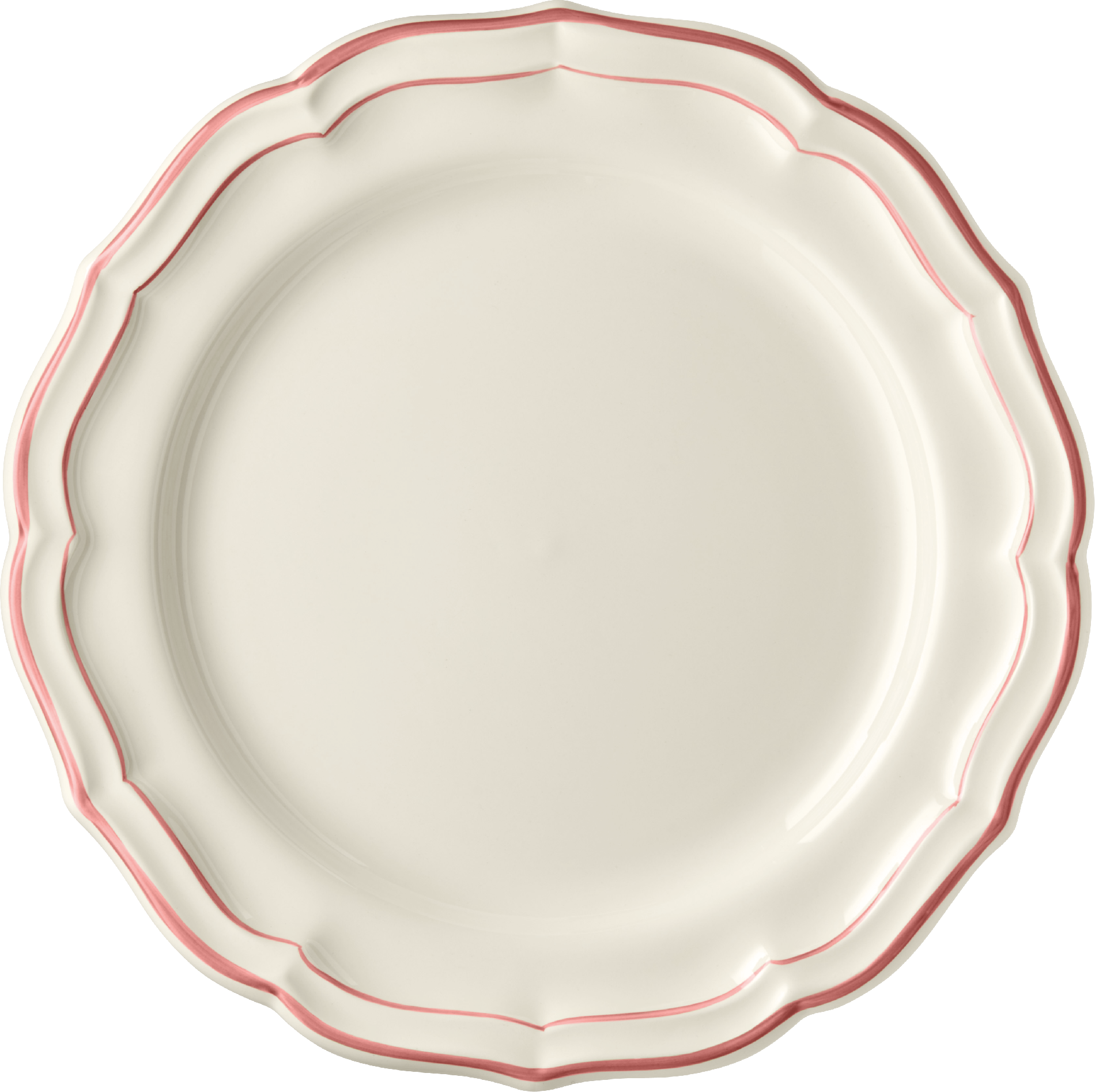 Dinner Plate, Filet Corail