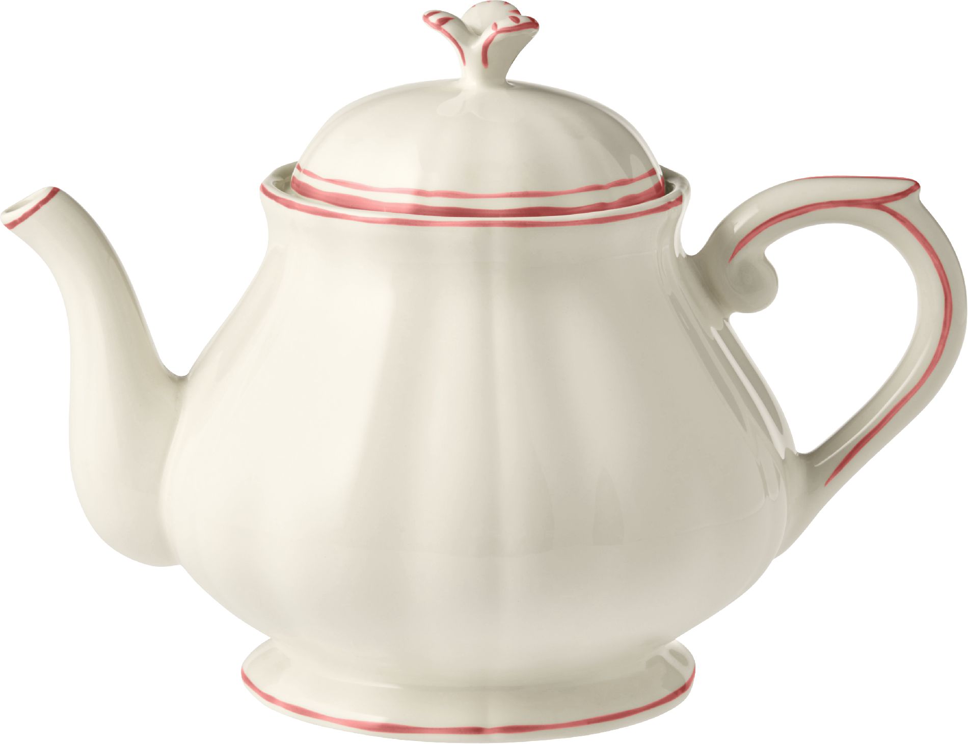 Tea Pot, Filet Corail