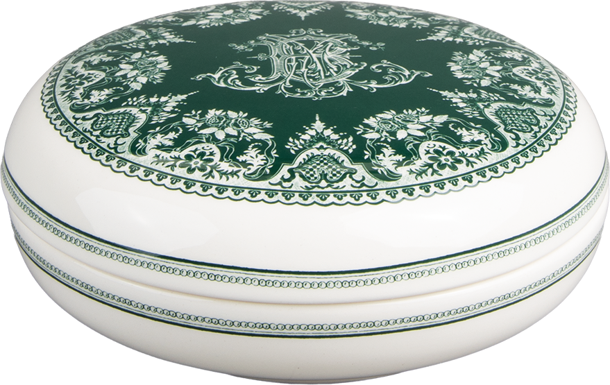 Round Candy Box , Les Depareillees Vert