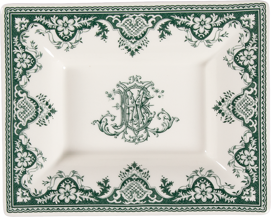 Rectangular Candy Tray , Les Depareillees Vert