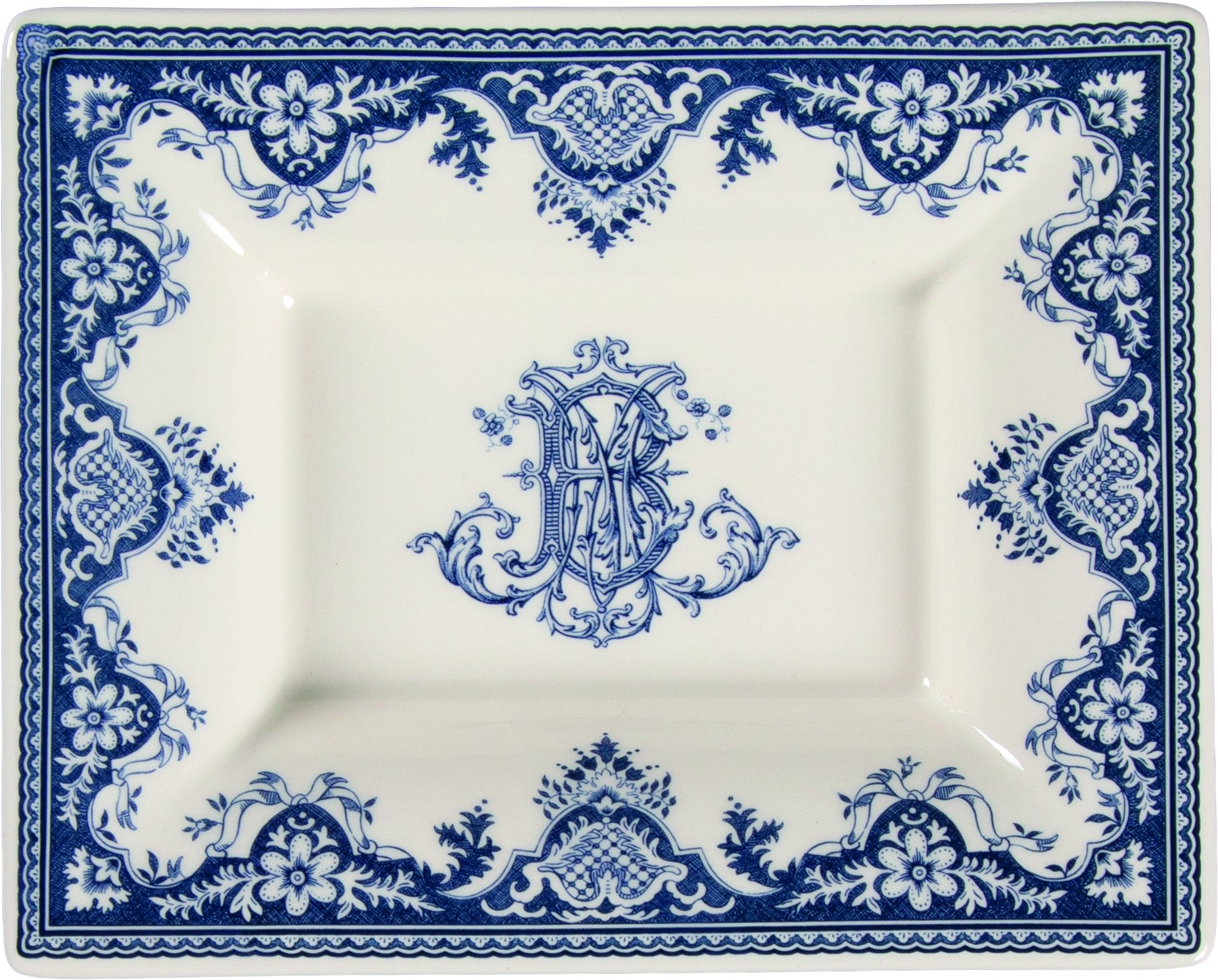 Rectangular Candy Tray , Les Depareillees in Blue
