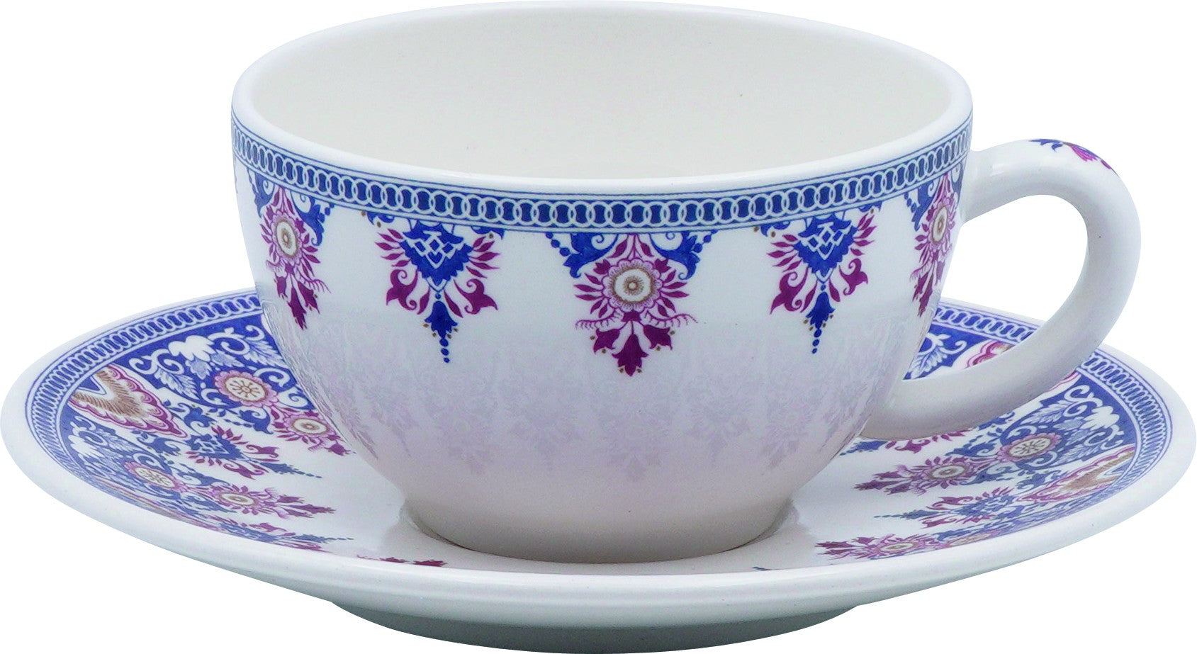 Tea Cup & Saucer Rouen Or