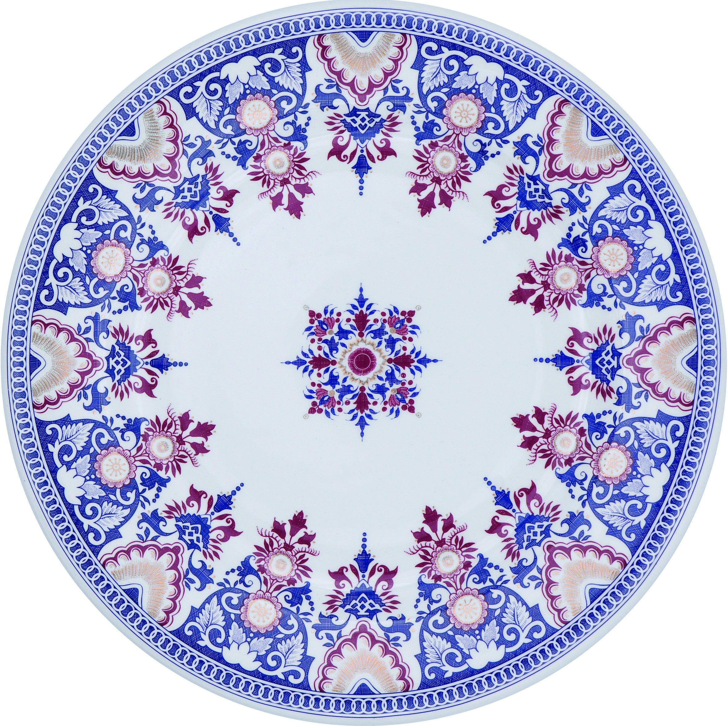 Dessert Plate, Rouen Or