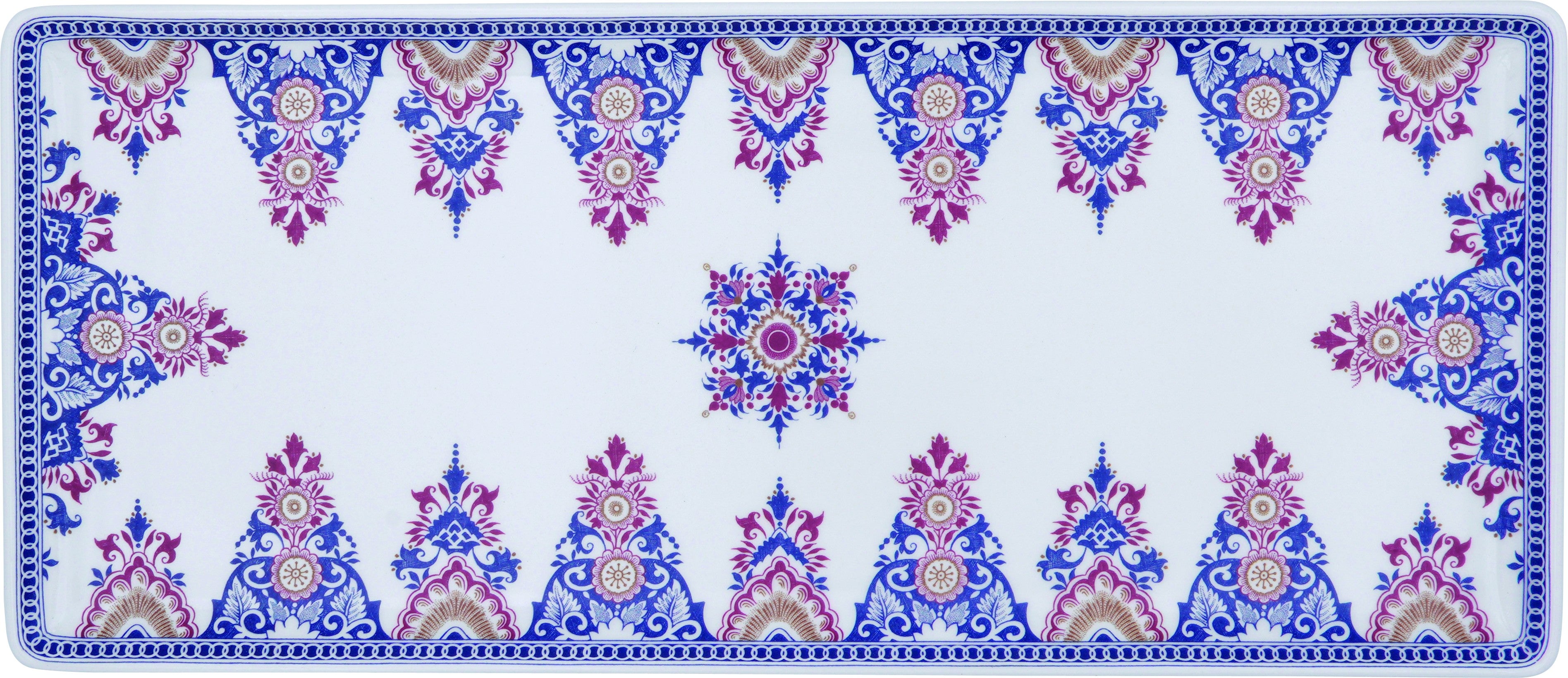 Oblong Serving Tray Rouen Or