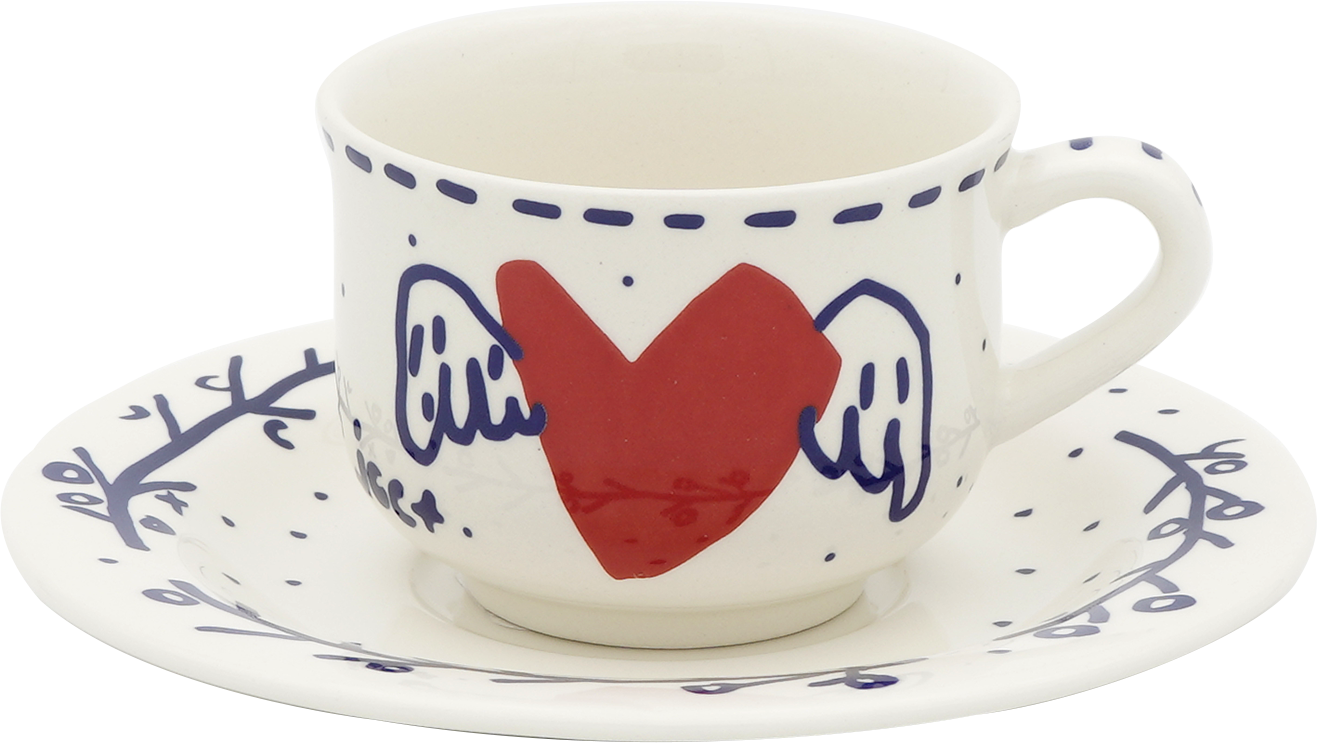 Espresso Cup & Saucer Archipel Sentimental