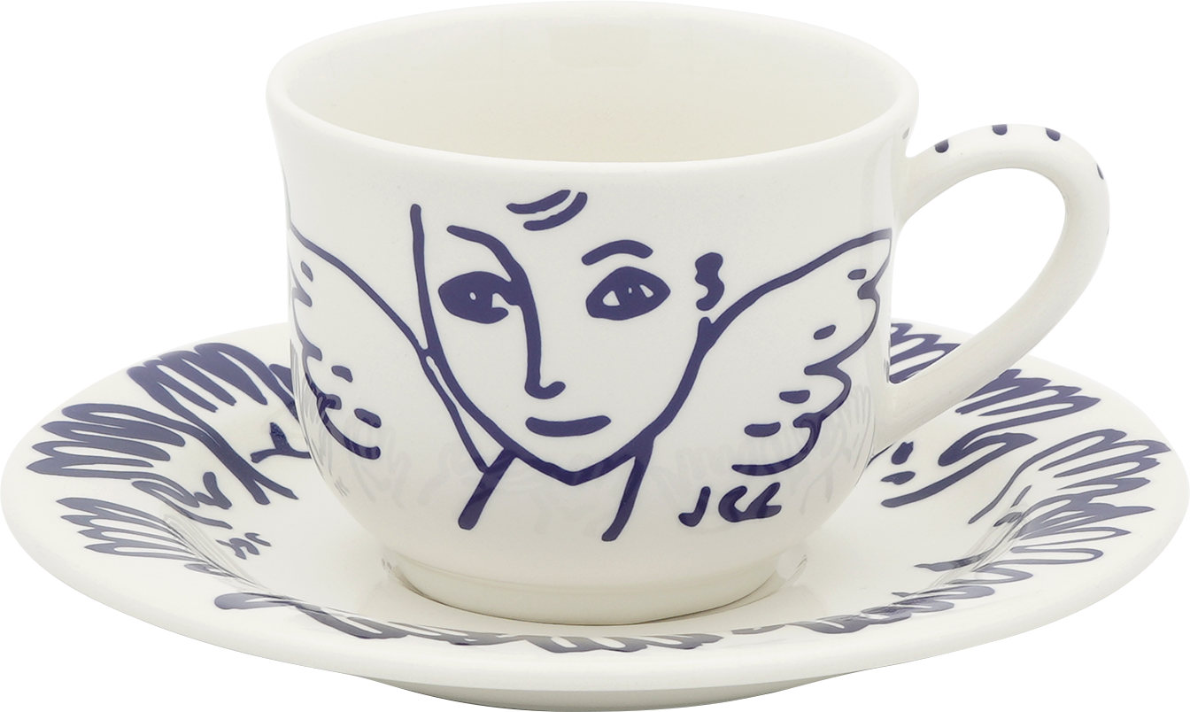 Tea Cup & Saucer Archipel Sentimental