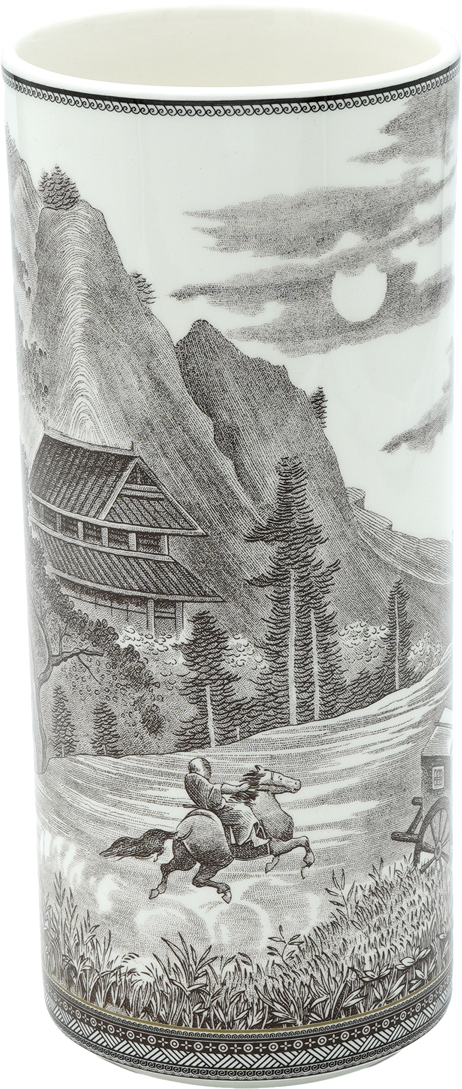 Cylinder Vase 2 Cavalier des Steppes
