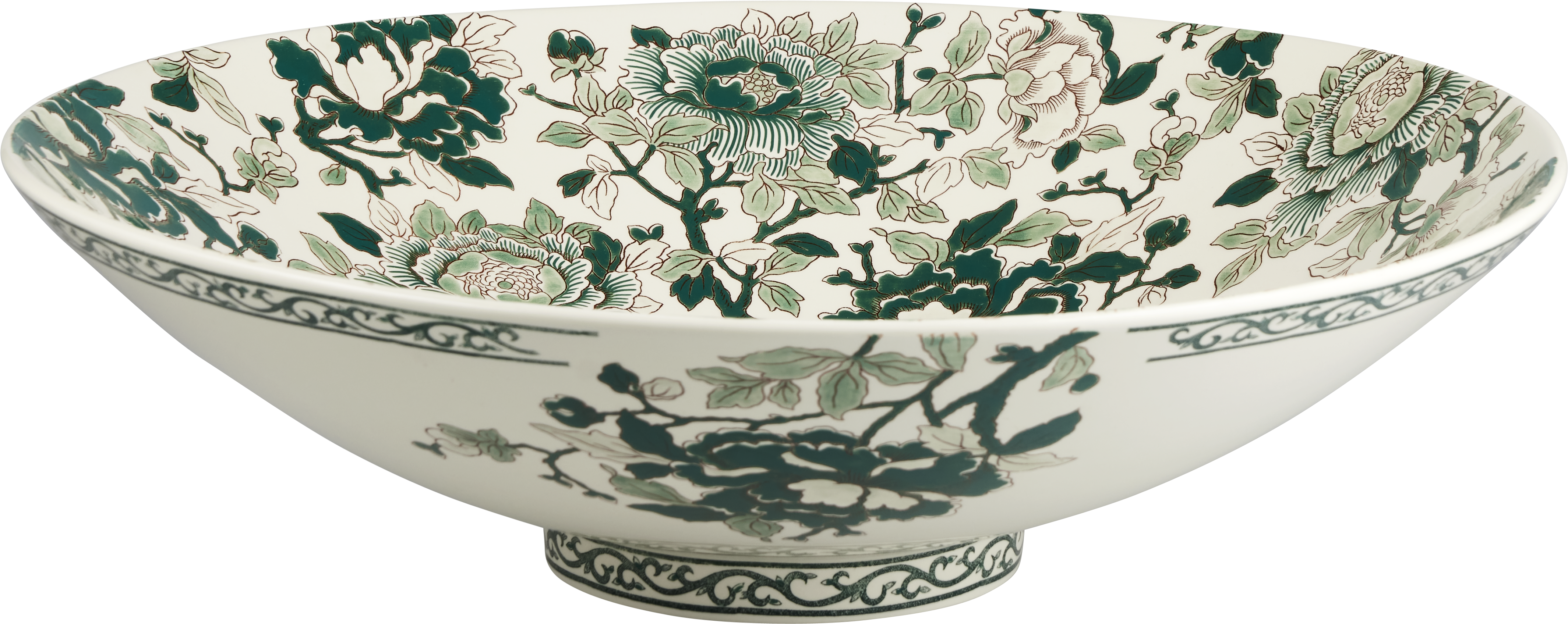 Trevise Bowl, Pivoines Vert