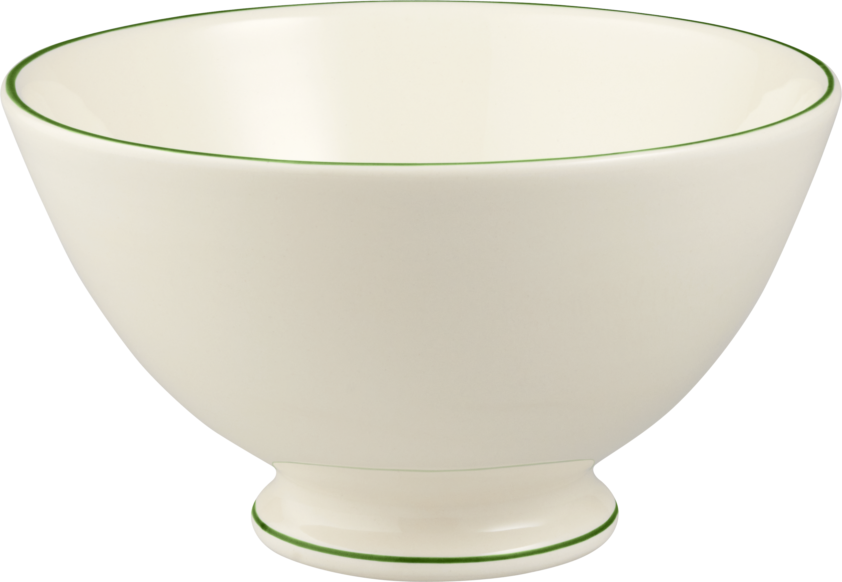 Large Coffee Bowl, Filet Fougere