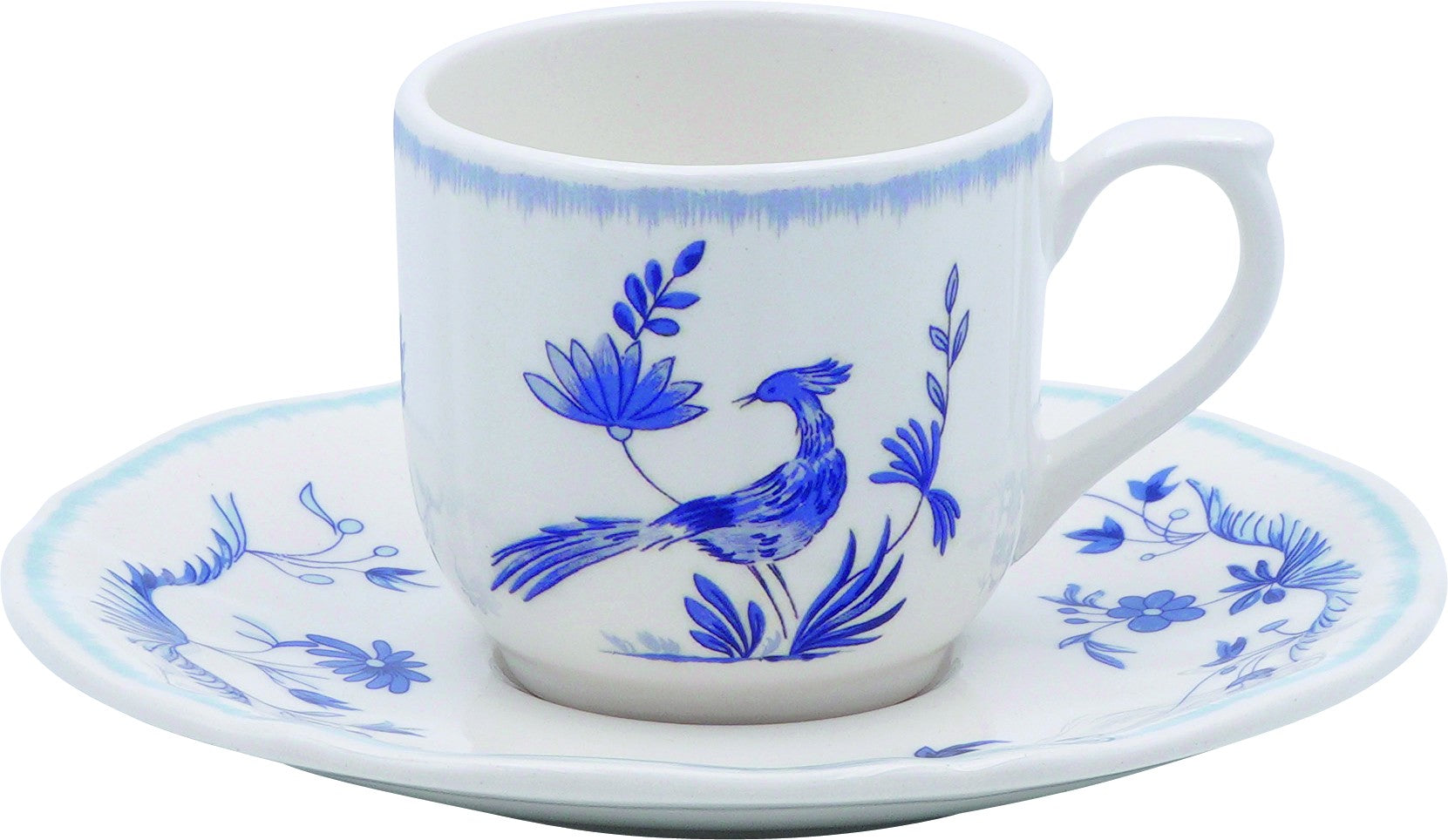 After Dinner Cup & Saucer, Paradis Bleu