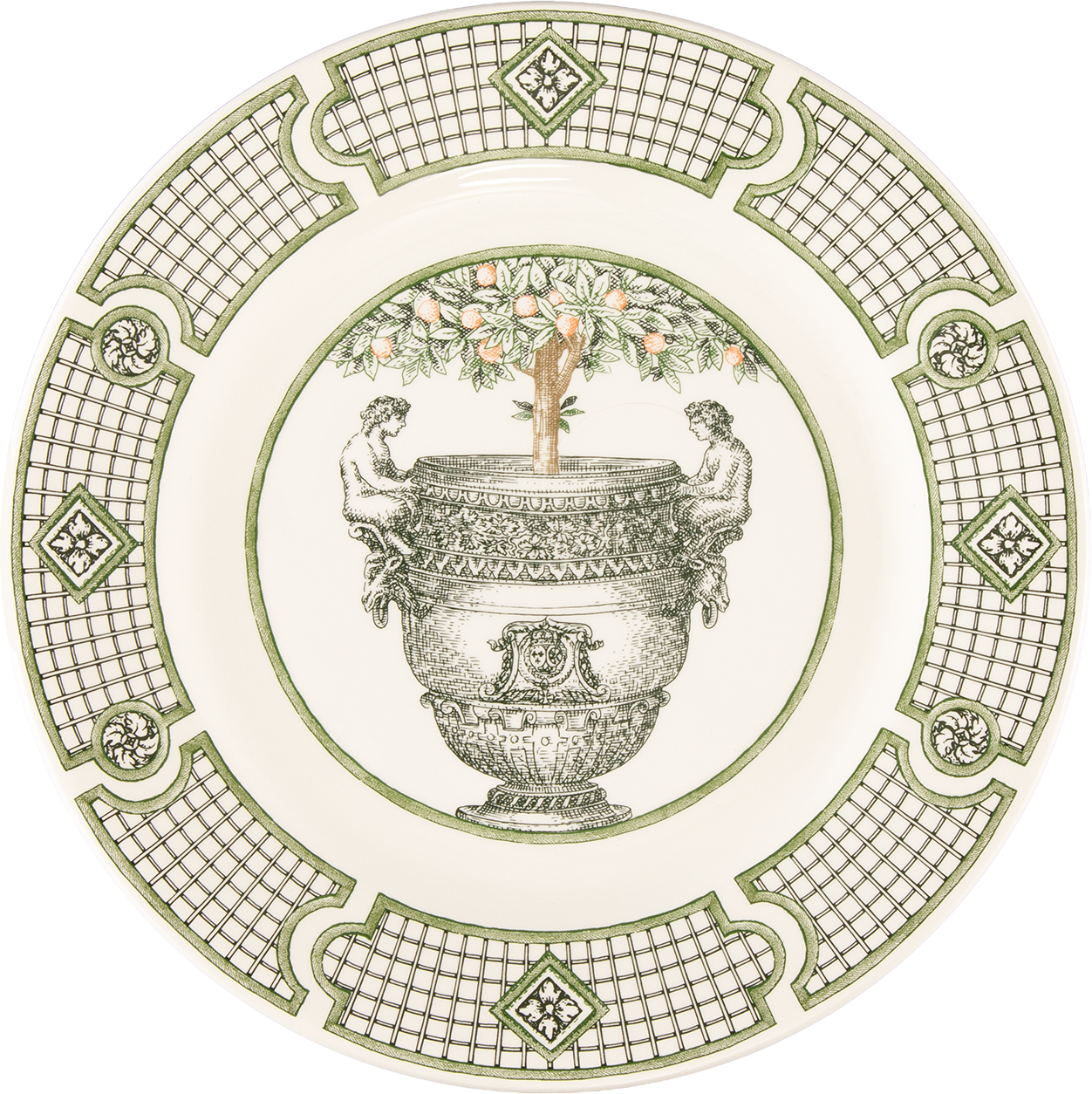 Dessert Plate Faunes, Les Vases a Oranger