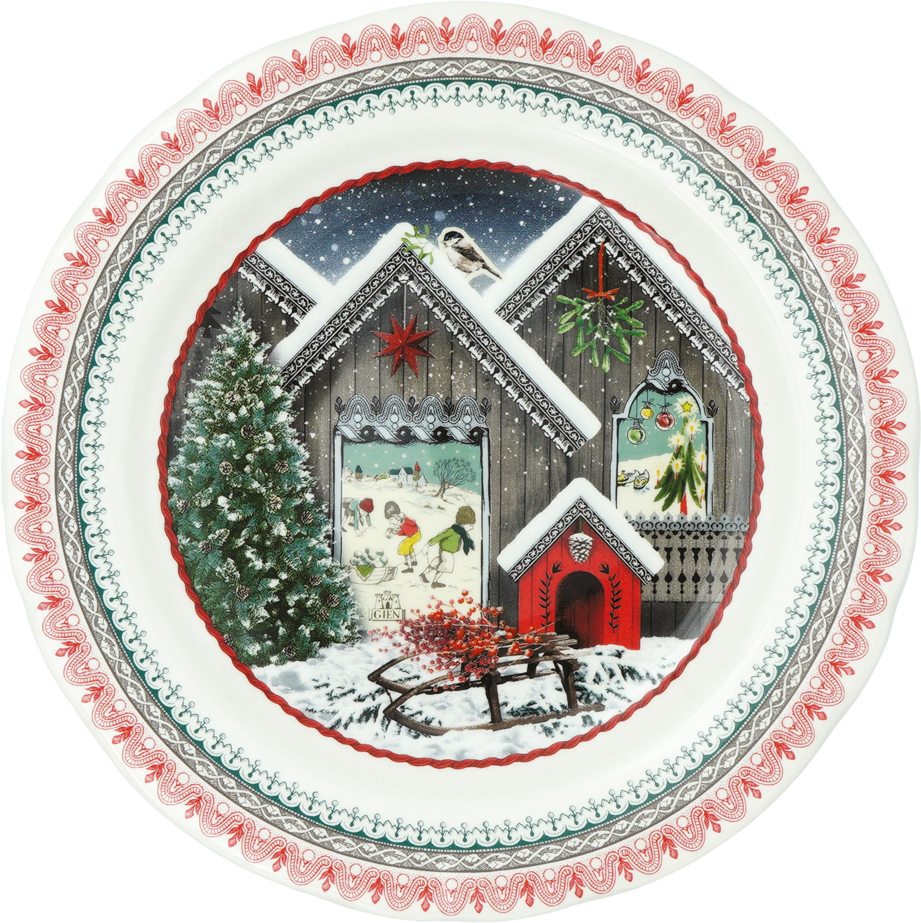 Dessert Plate Noel 2025