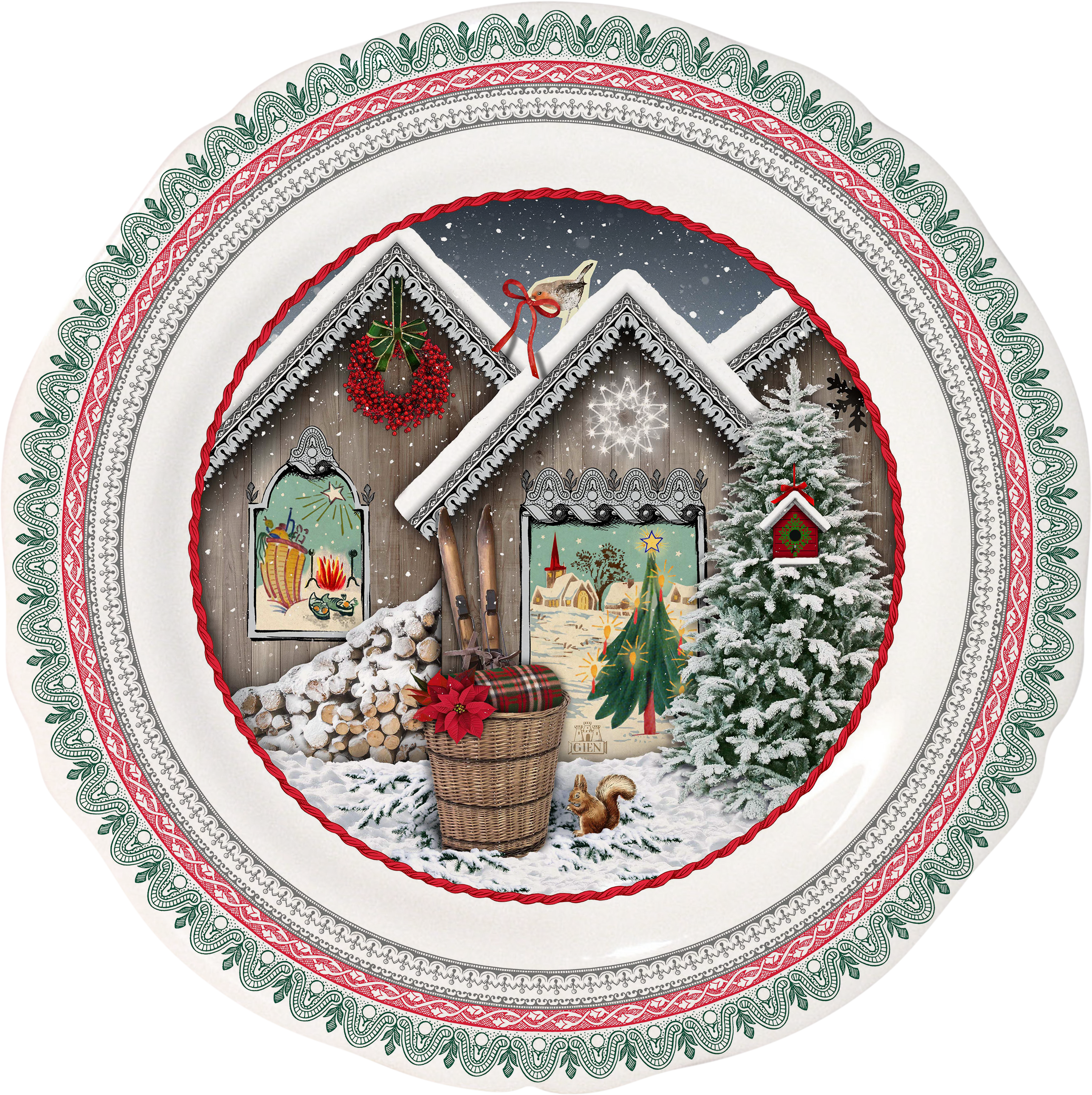 Dessert Plate Noel 2026