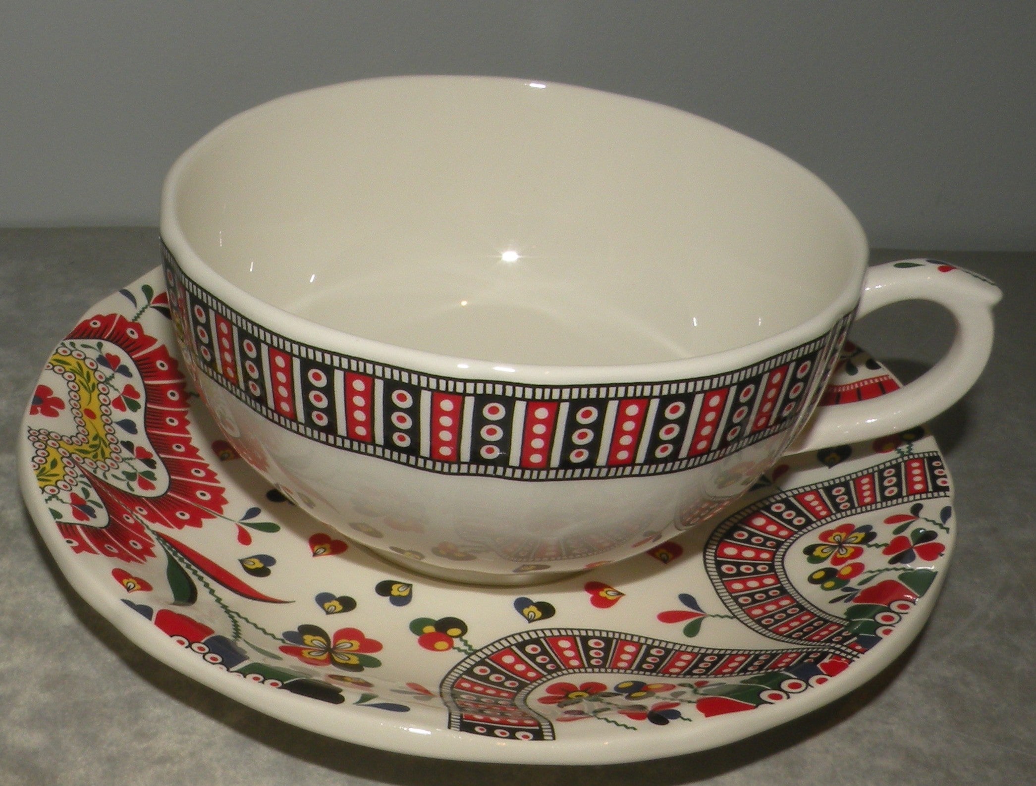 Breakfast Cup & Saucer, Chance Folle