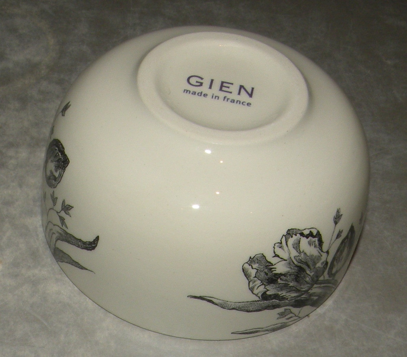 Dipping Bowl Tulipes Noires