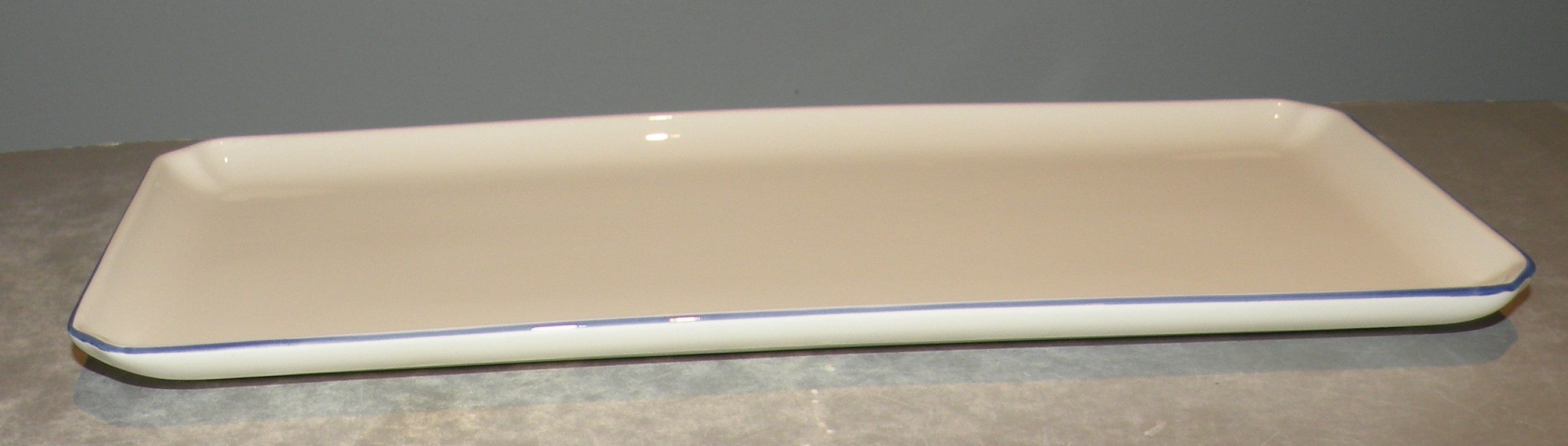 Oblong Serving Tray,  Filet Bleu
