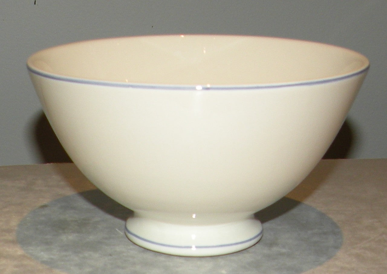 Large Coffee Bowl,  Filet Bleu