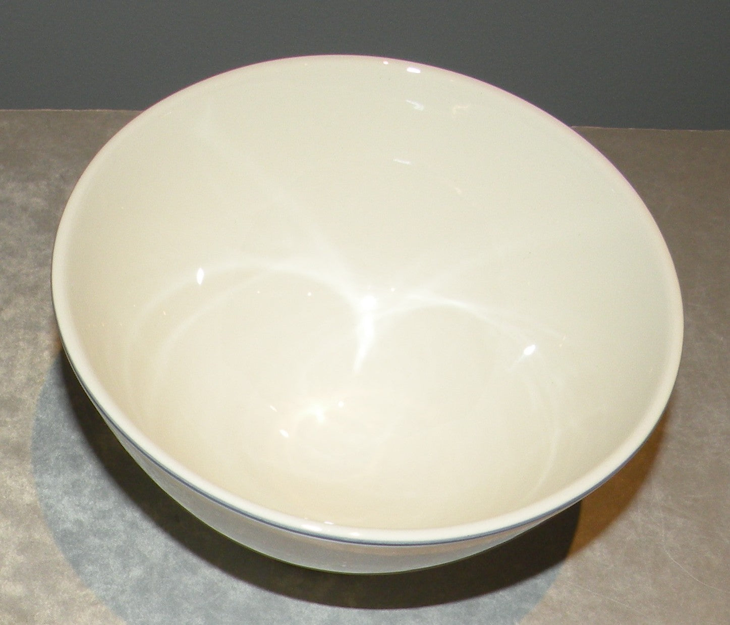 Large Coffee Bowl,  Filet Bleu