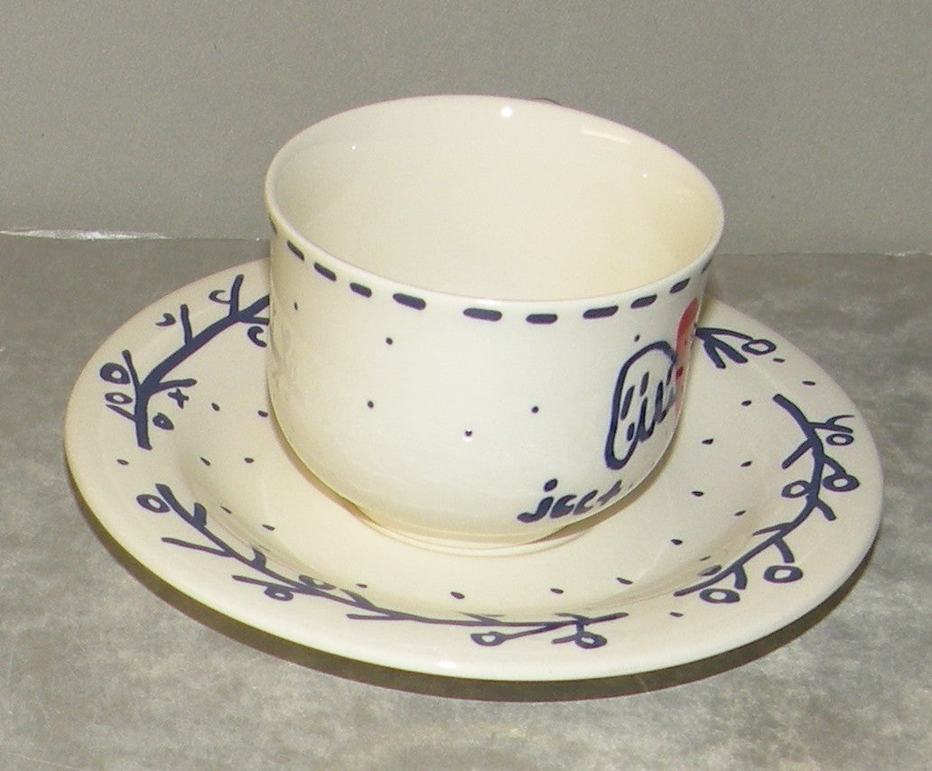 Espresso Cup & Saucer Archipel Sentimental
