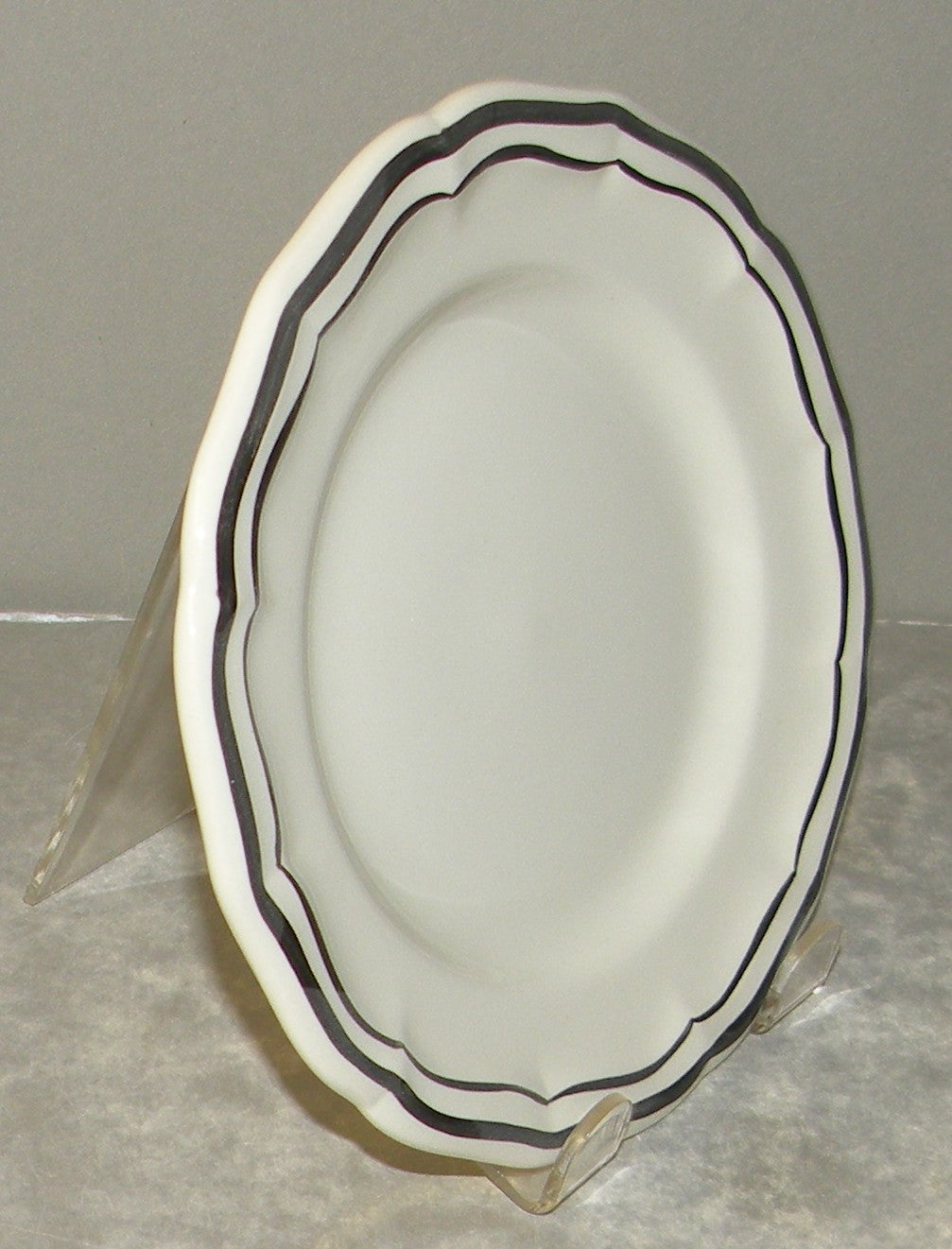 Bread & Butter Plate, Filet Manganese