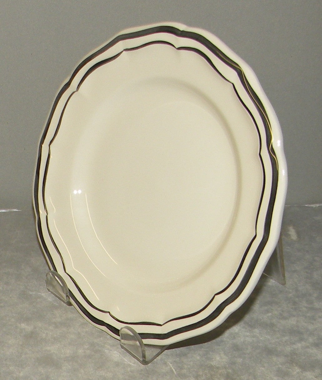 Bread & Butter Plate, Filet Manganese