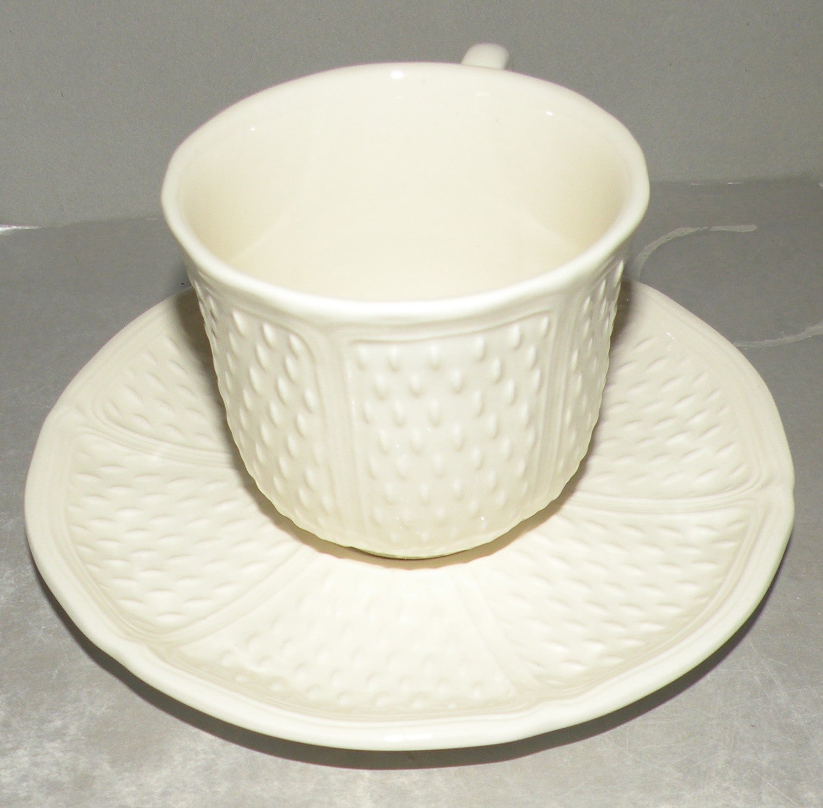 U S Tea Cup & Saucer, Pont Aux Choux Mais